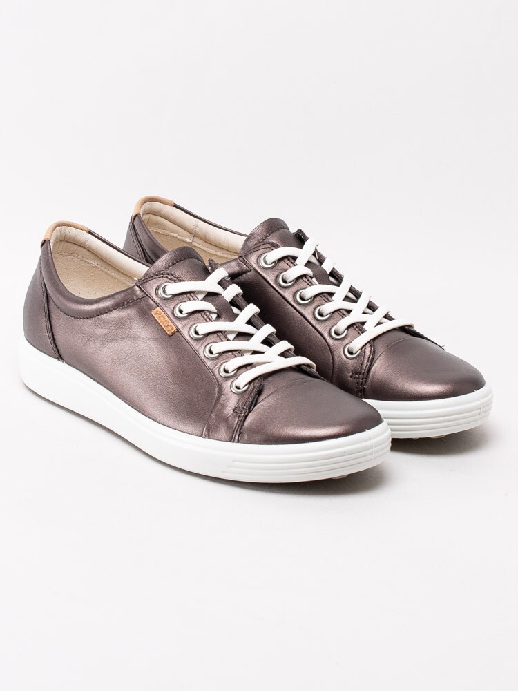 08203021 Ecco Soft 7 W Shale 430003-52196 Metallic sneakers för dam-3