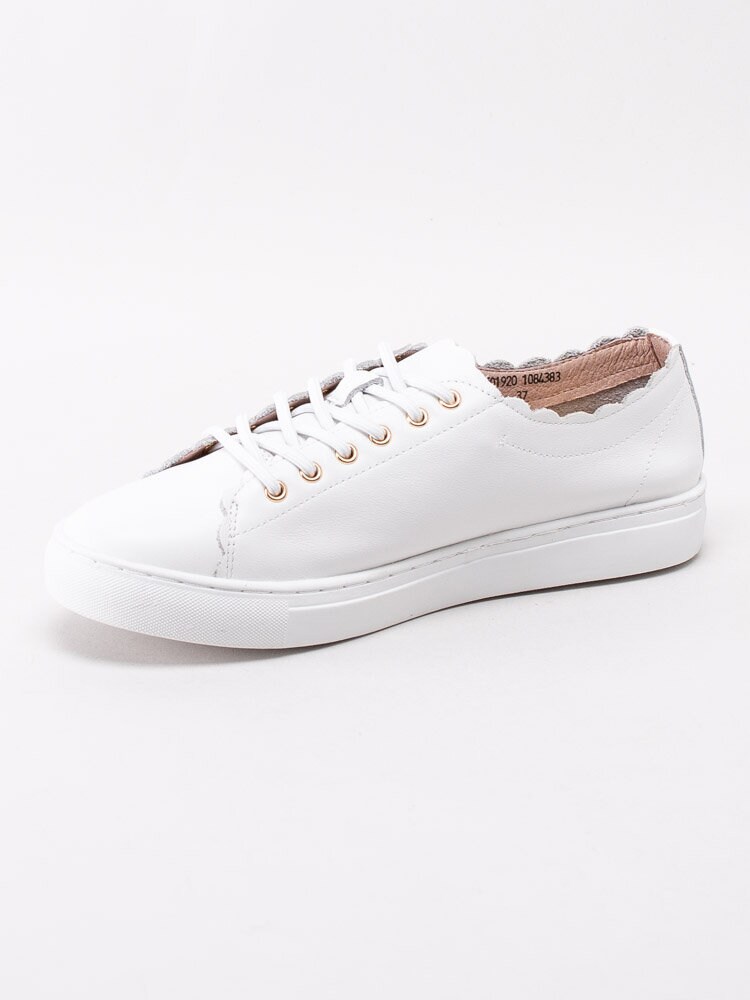 Dasia - Starlily Sweet Lace - Vita sneakers med vågig skärning