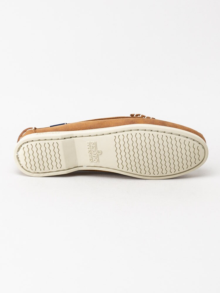 Sebago - Jacqueline Loafer Penny - Bruna loafers i mocka