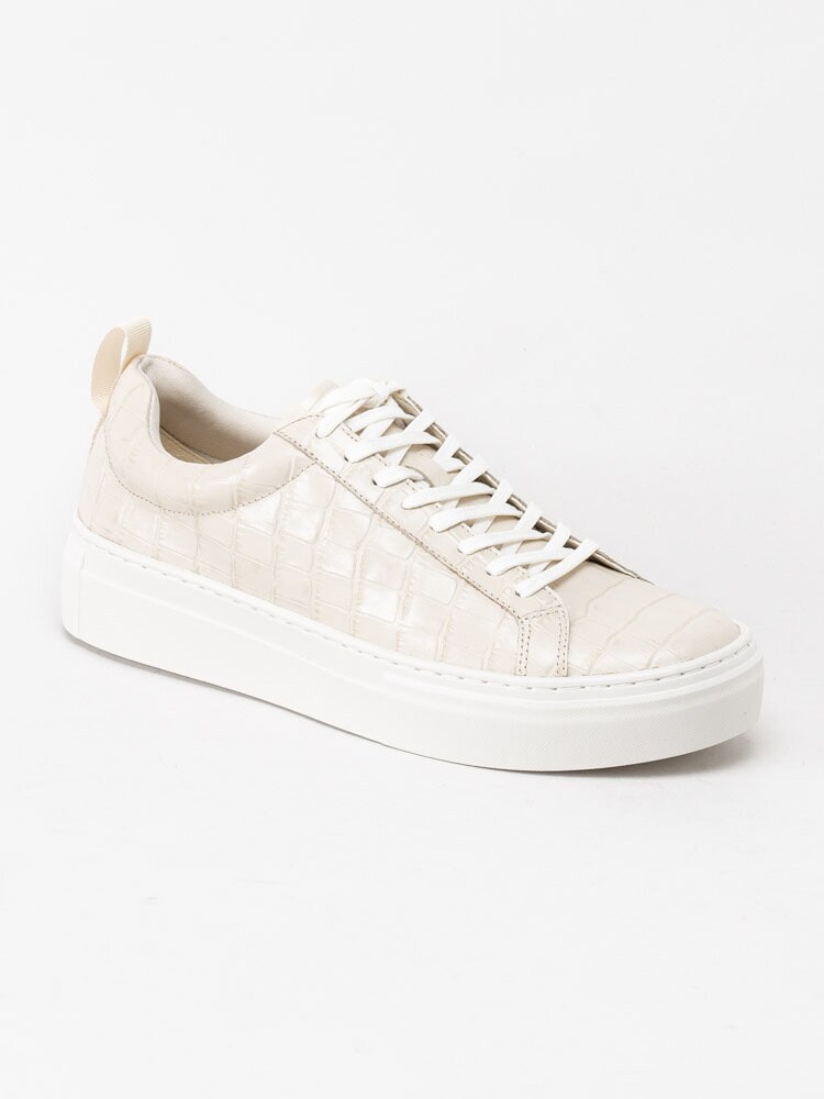 Vagabond - Zoe Platform - Ljusbeige sneakers med platåsula