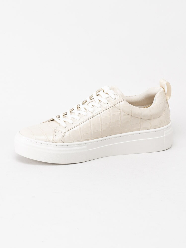 Vagabond - Zoe Platform - Ljusbeige sneakers med platåsula