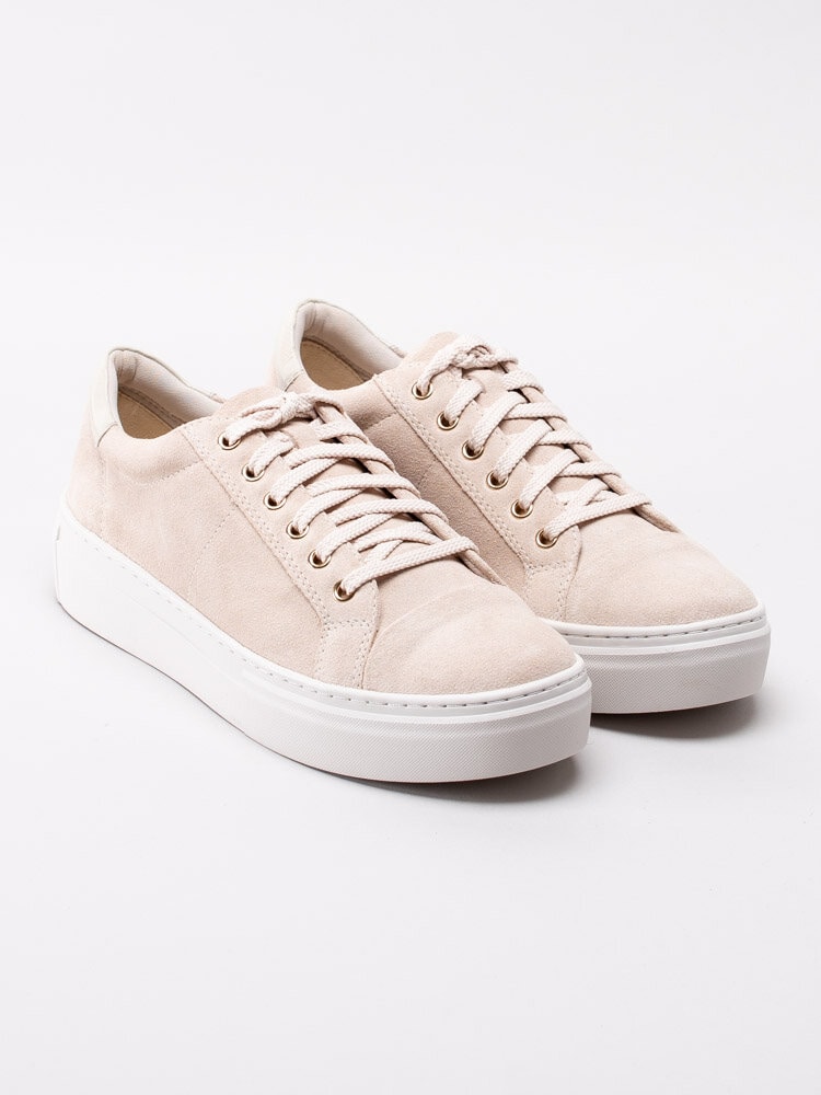 Vagabond - Zoe Platform - Beige sneakers med platå