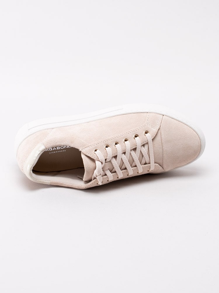 Vagabond - Zoe Platform - Beige sneakers med platå