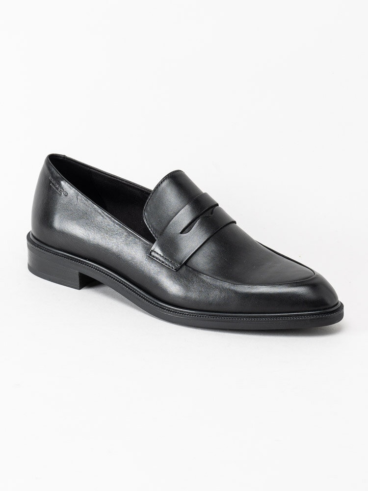 Vagabond - Frances - Svarta loafers i skinn