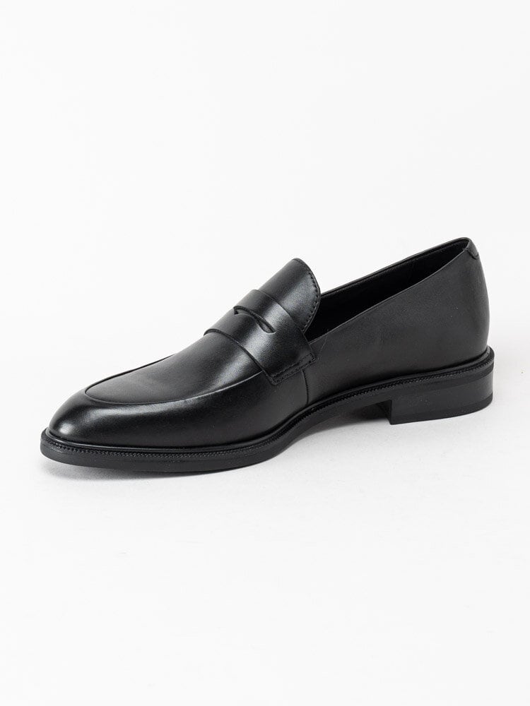 Vagabond - Frances - Svarta loafers i skinn