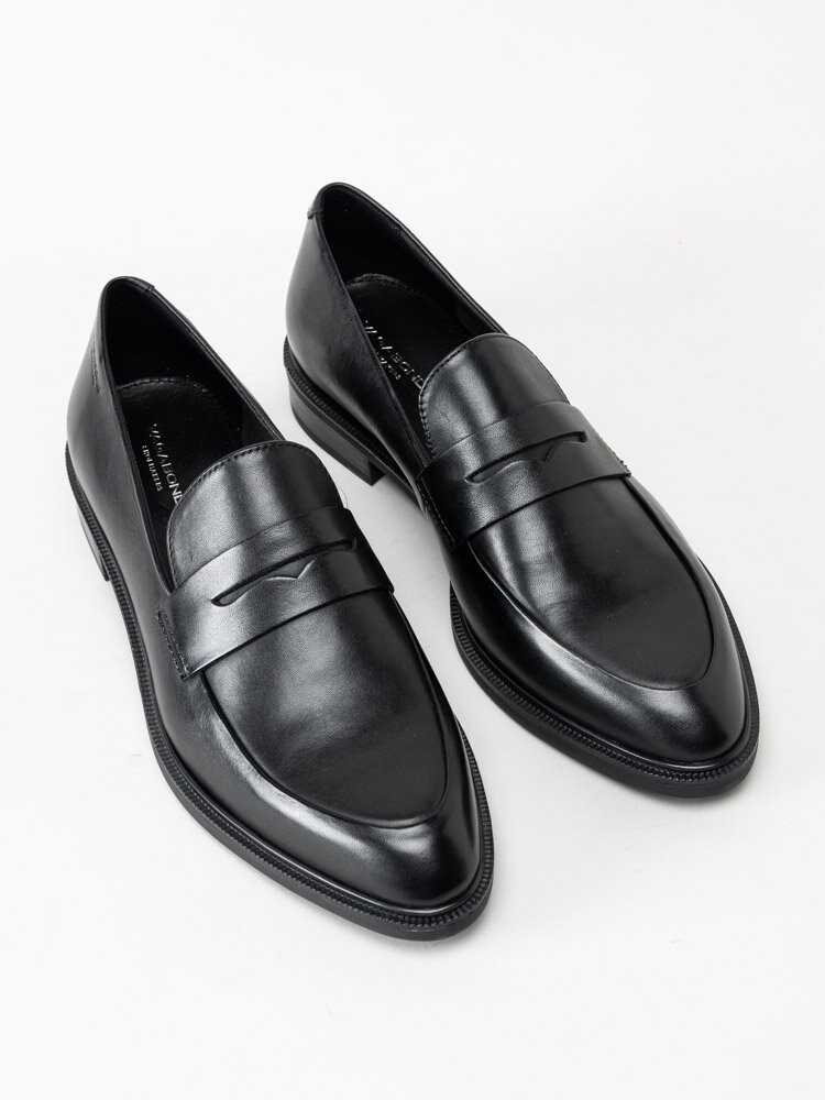 Vagabond - Frances - Svarta loafers i skinn