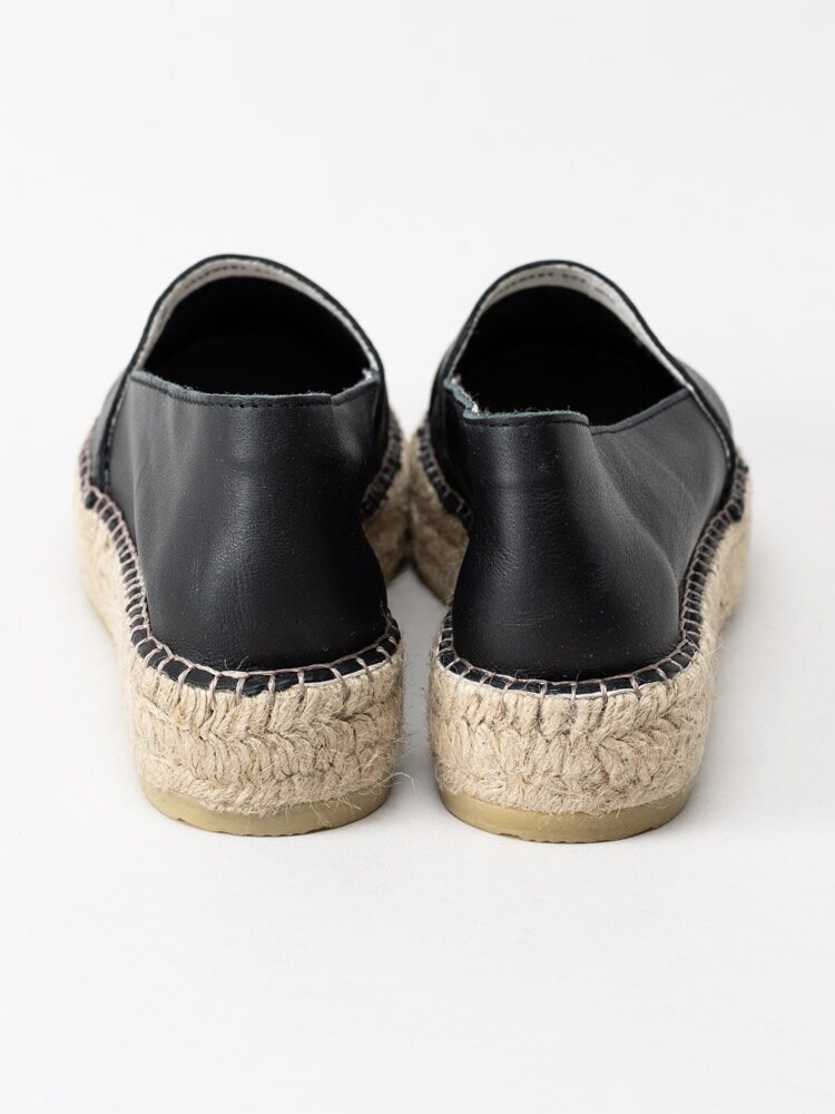 Pavement - Ida Nappa - Svarta espadrillos i skinn