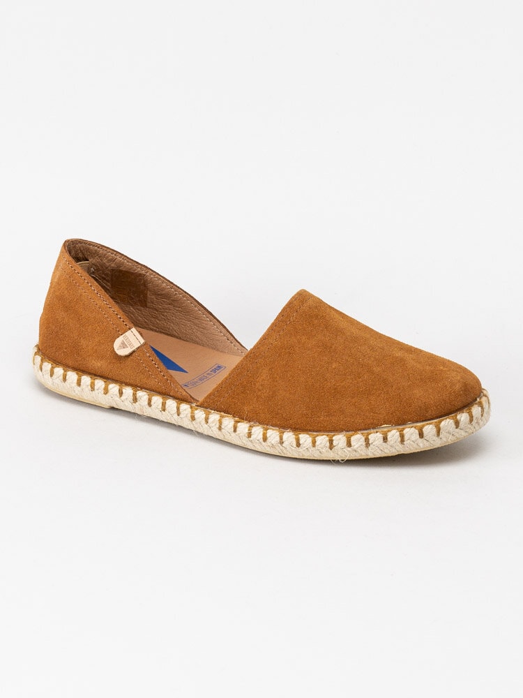 Verbenas - Carmen - Bruna slip on espadrillos i mocka