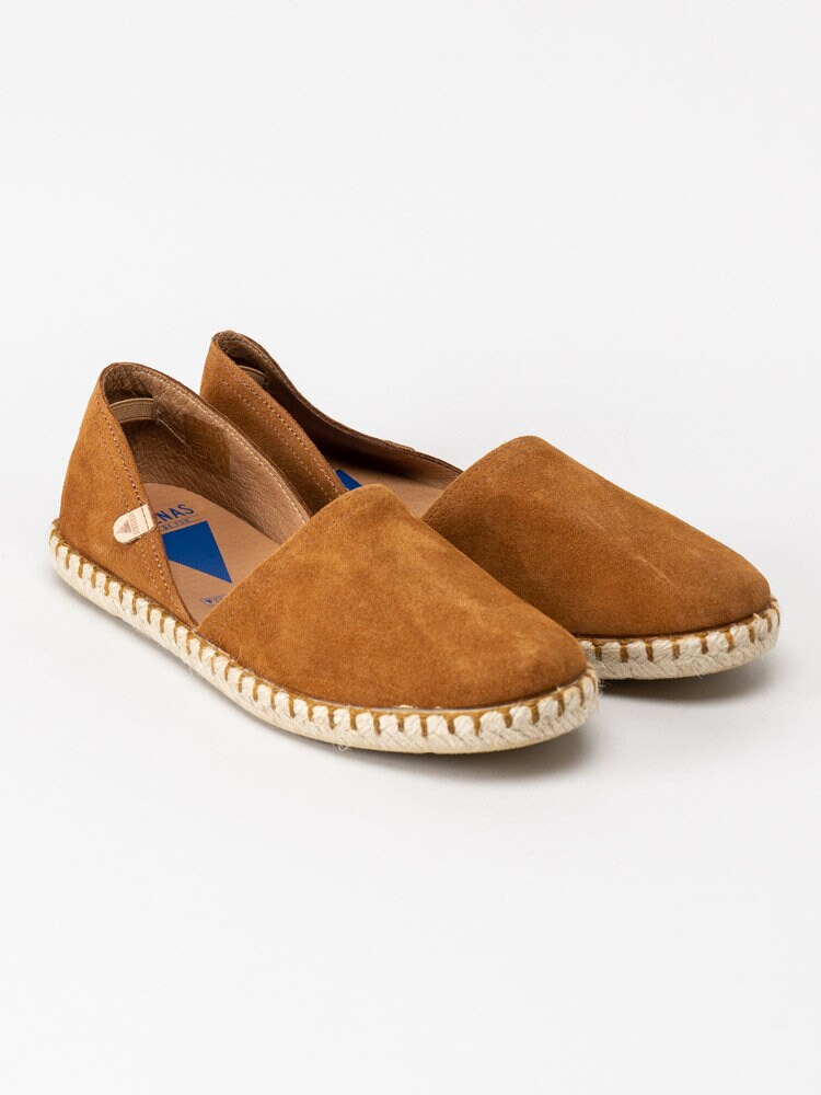 Verbenas - Carmen - Bruna slip on espadrillos i mocka