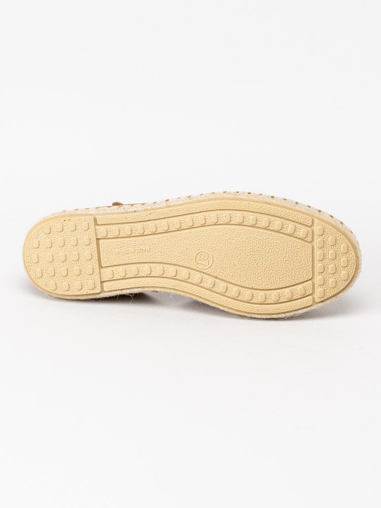 Verbenas - Carmen - Bruna slip on espadrillos i mocka