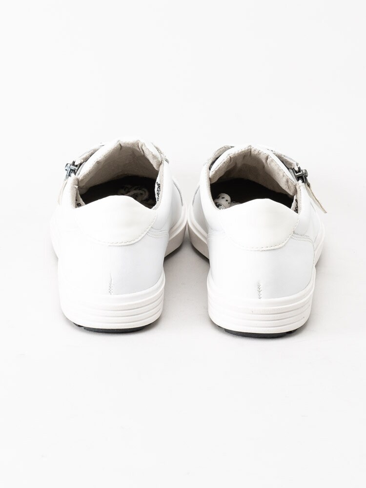 Jana - Vita sneakers i skinn