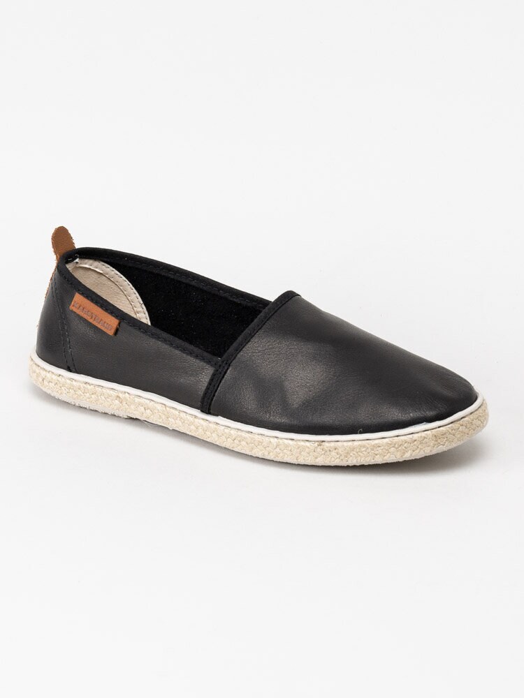 Marstrand - Plaza - Svarta slip on loafers i skinn