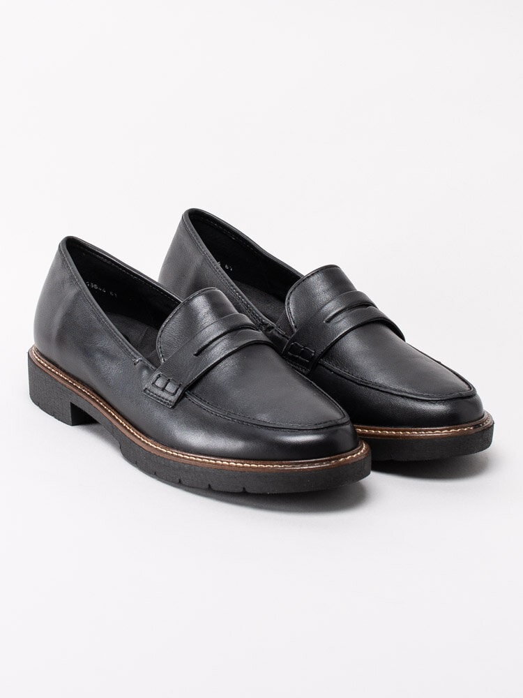 Ara - Manchester - Svarta loafers i skinn