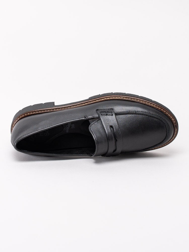 Ara - Manchester - Svarta loafers i skinn