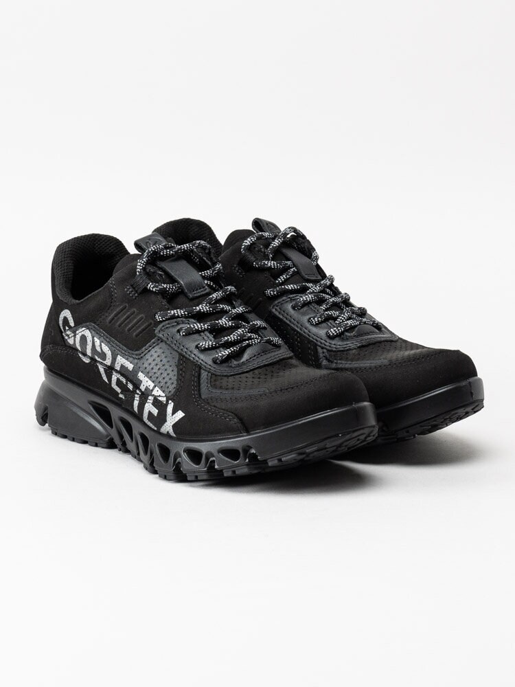 Ecco - Multi-Vent W GTX - Svarta grova sneakers med Gore-Tex