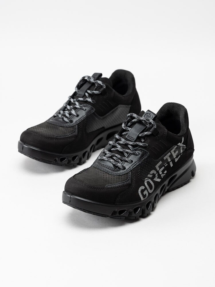 Ecco - Multi-Vent W GTX - Svarta grova sneakers med Gore-Tex