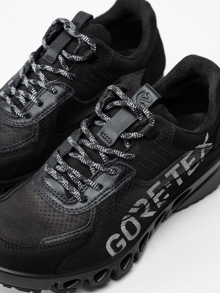 Ecco - Multi-Vent W GTX - Svarta grova sneakers med Gore-Tex