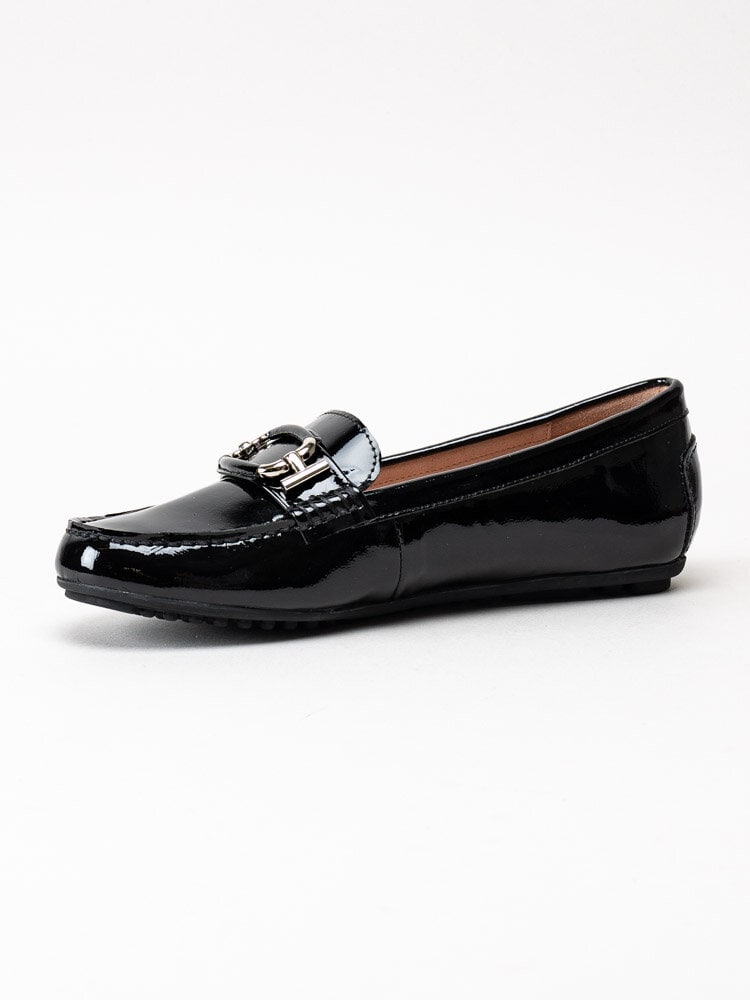 Novita - Parma loafer - Svarta loafers i lackskinn