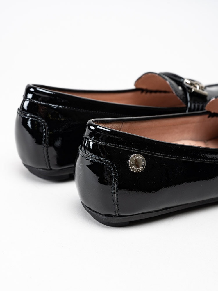 Novita - Parma loafer - Svarta loafers i lackskinn