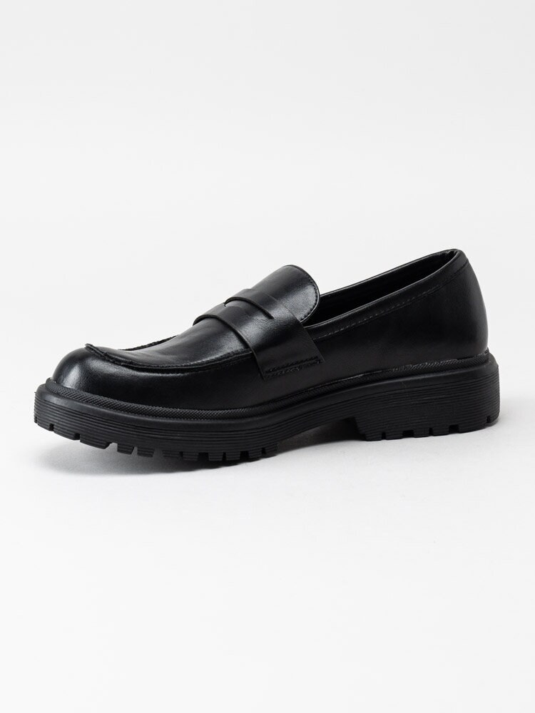 Duffy - Svarta klassiska loafers