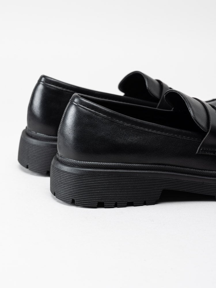 Duffy - Svarta klassiska loafers