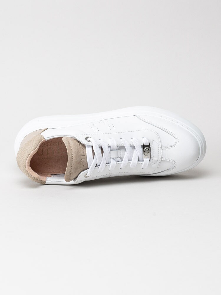 Unisa - Fraile_NF - Vita sneakers i skinn