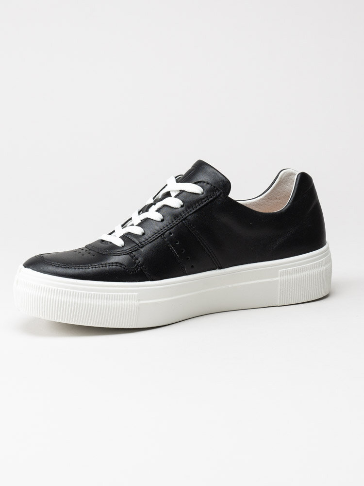 Legero - Lima - Svarta sneakers i skinn