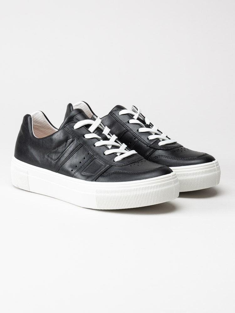 Legero - Lima - Svarta sneakers i skinn