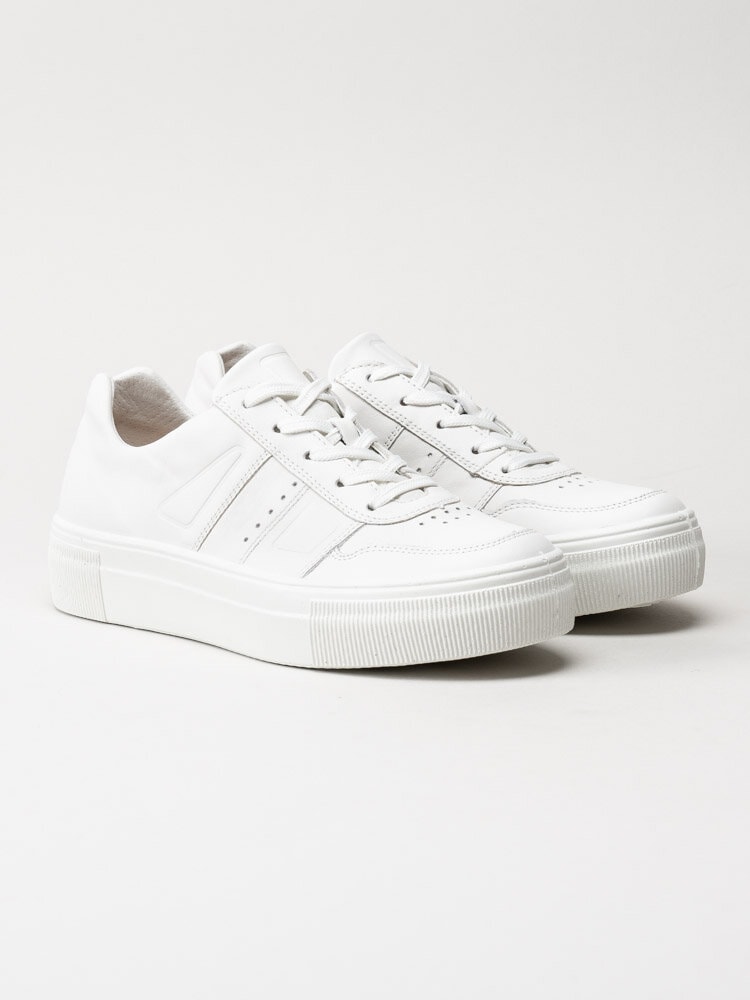 Legero - Lima - Vita sneakers i skinn