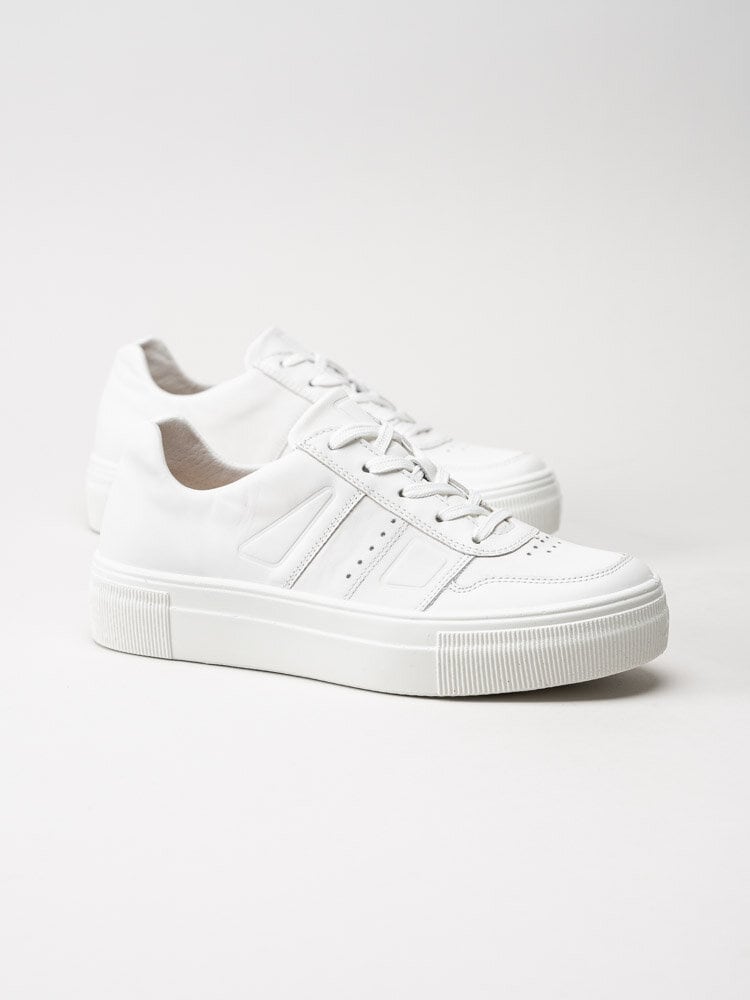 Legero - Lima - Vita sneakers i skinn