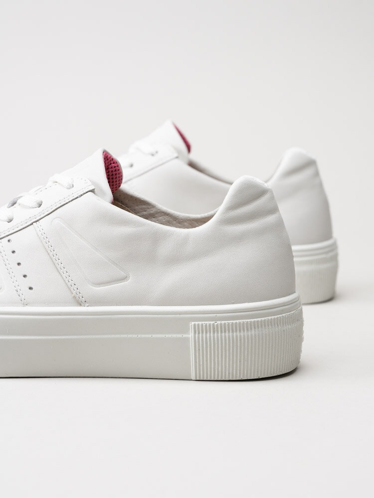 Legero - Lima - Vita sneakers i skinn