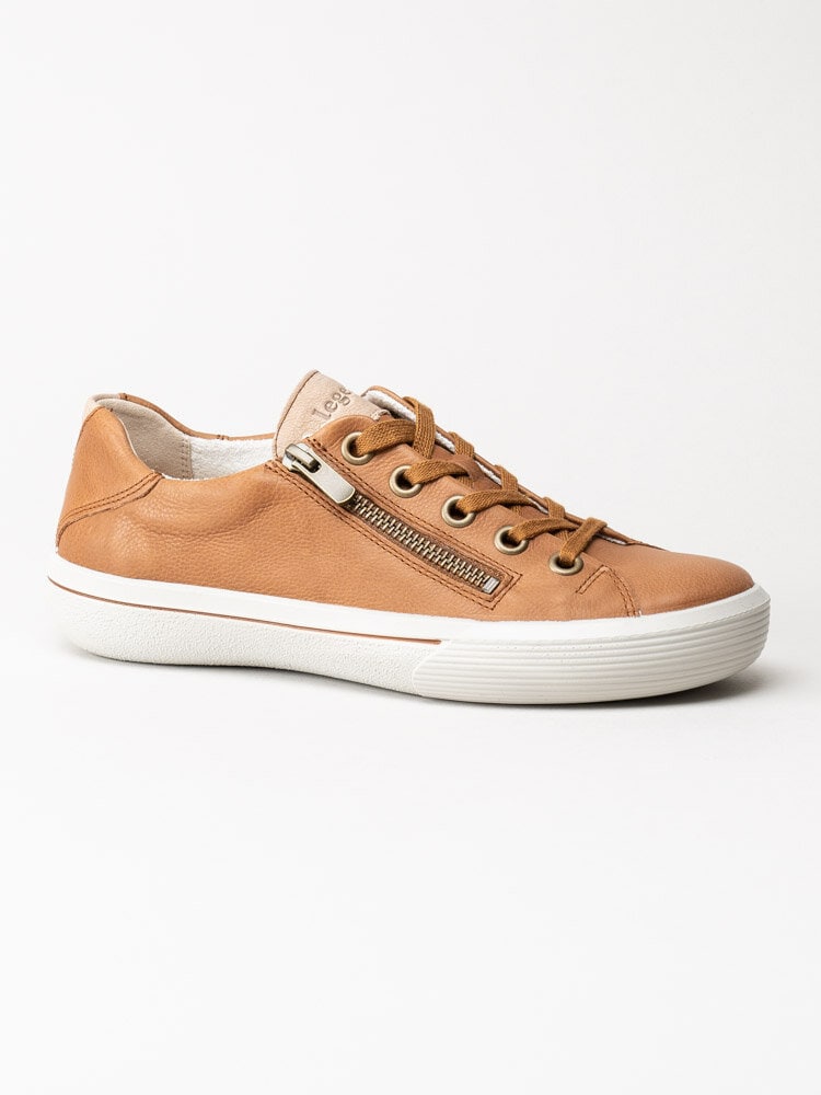 Legero - Bruna sneakers med skinn