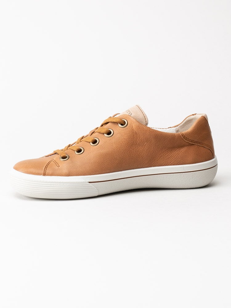 Legero - Bruna sneakers med skinn