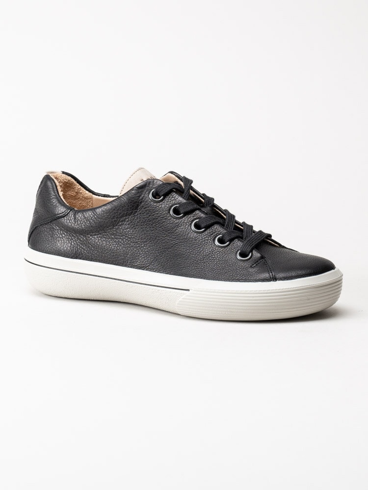 Legero - Svarta sneakers i skinn