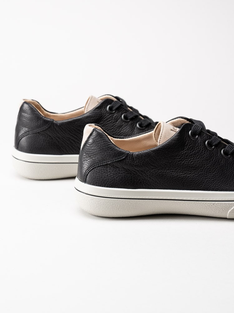 Legero - Svarta sneakers i skinn