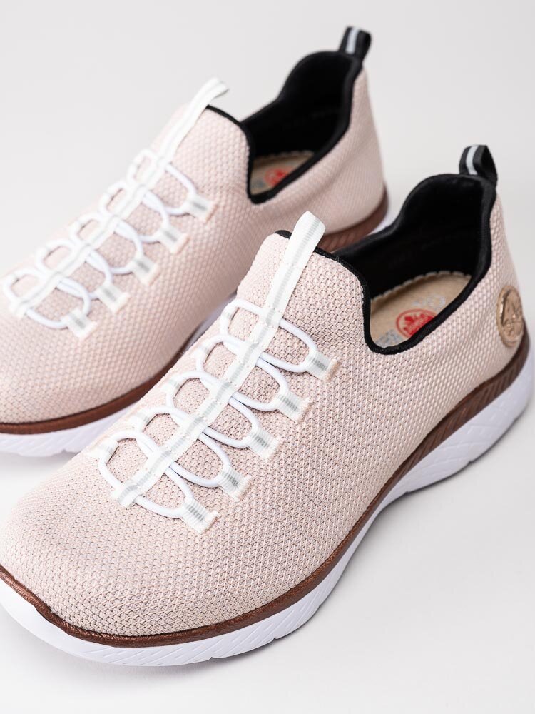 Rieker - Rosa slip on sneakers