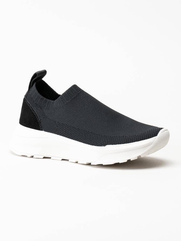 Vagabond - Janessa - Svarta slip on sneakers i textil