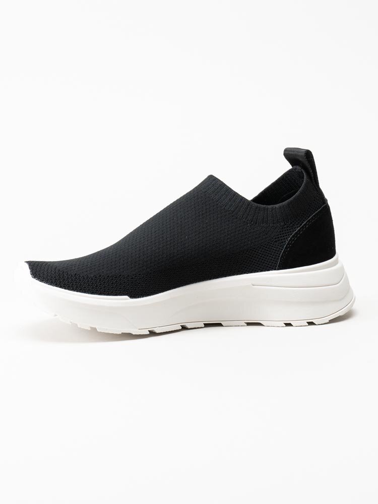 Vagabond - Janessa - Svarta slip on sneakers i textil