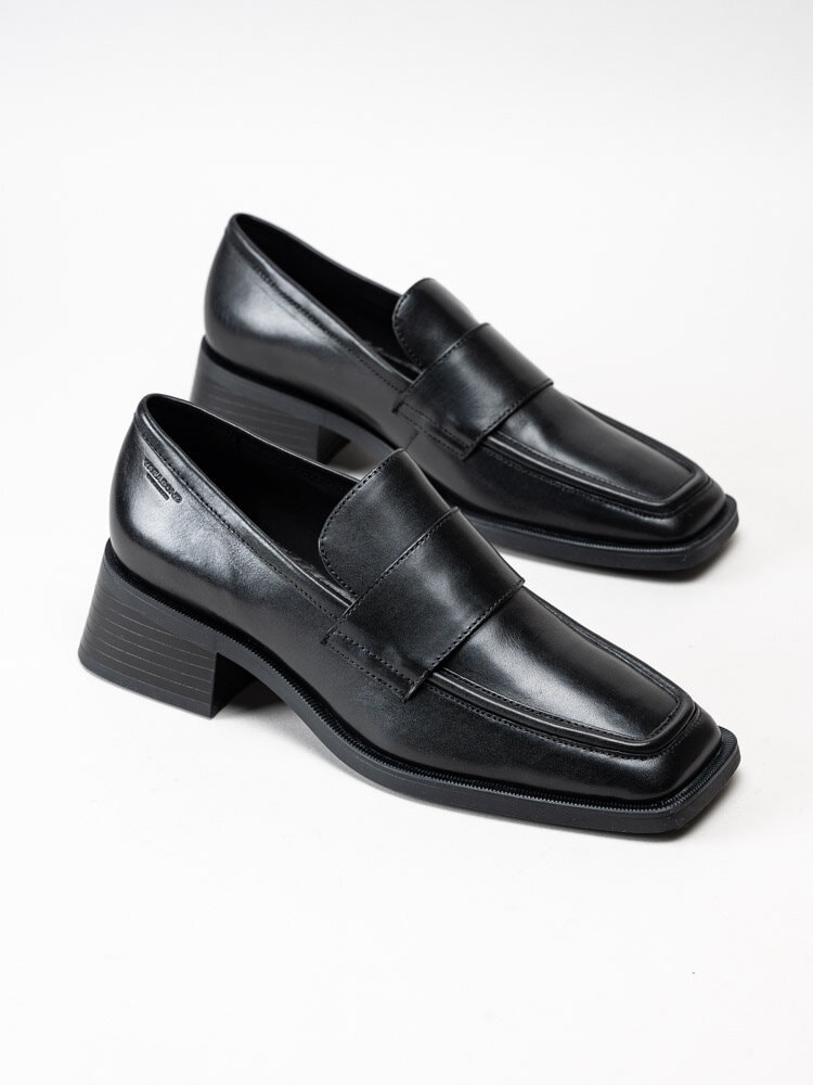 Vagabond - Blanca - Svarta eleganta loafers i skinn
