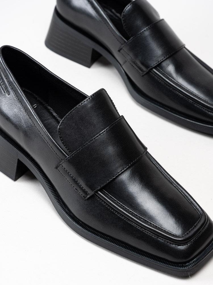Vagabond - Blanca - Svarta eleganta loafers i skinn