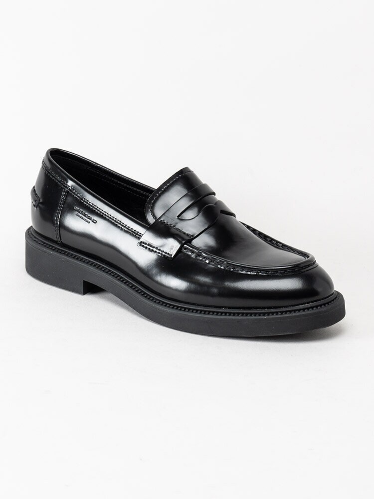 Vagabond - Alex W - Svarta loafers i skinn