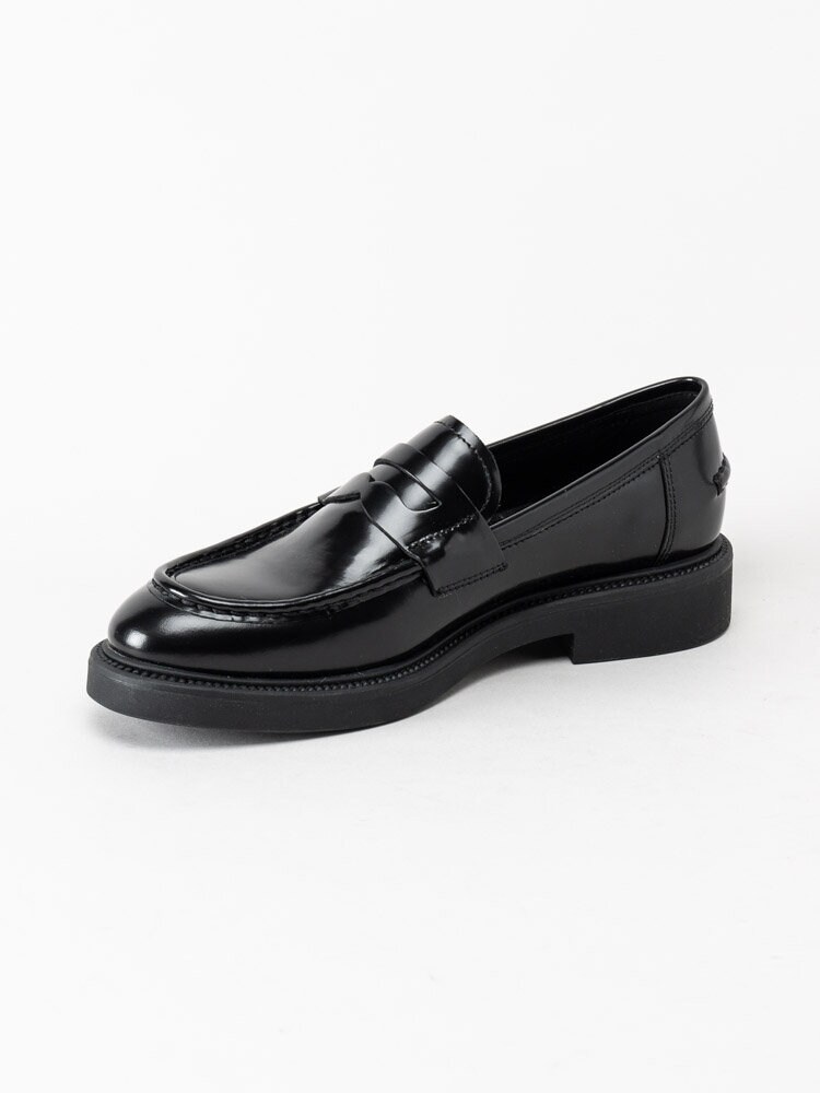 Vagabond - Alex W - Svarta loafers i skinn