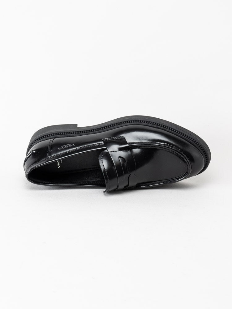 Vagabond - Alex W - Svarta loafers i skinn