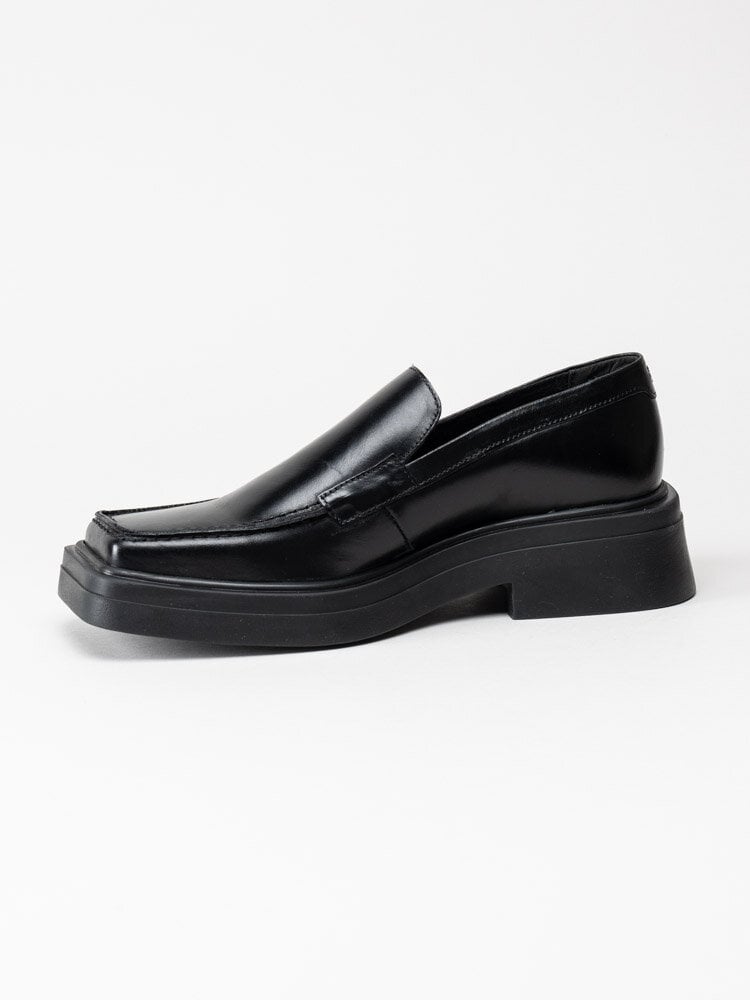 Vagabond - Eyra - Svarta loafers i skinn