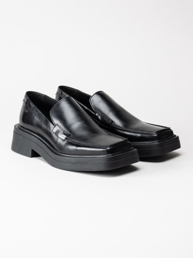 Vagabond - Eyra - Svarta loafers i skinn