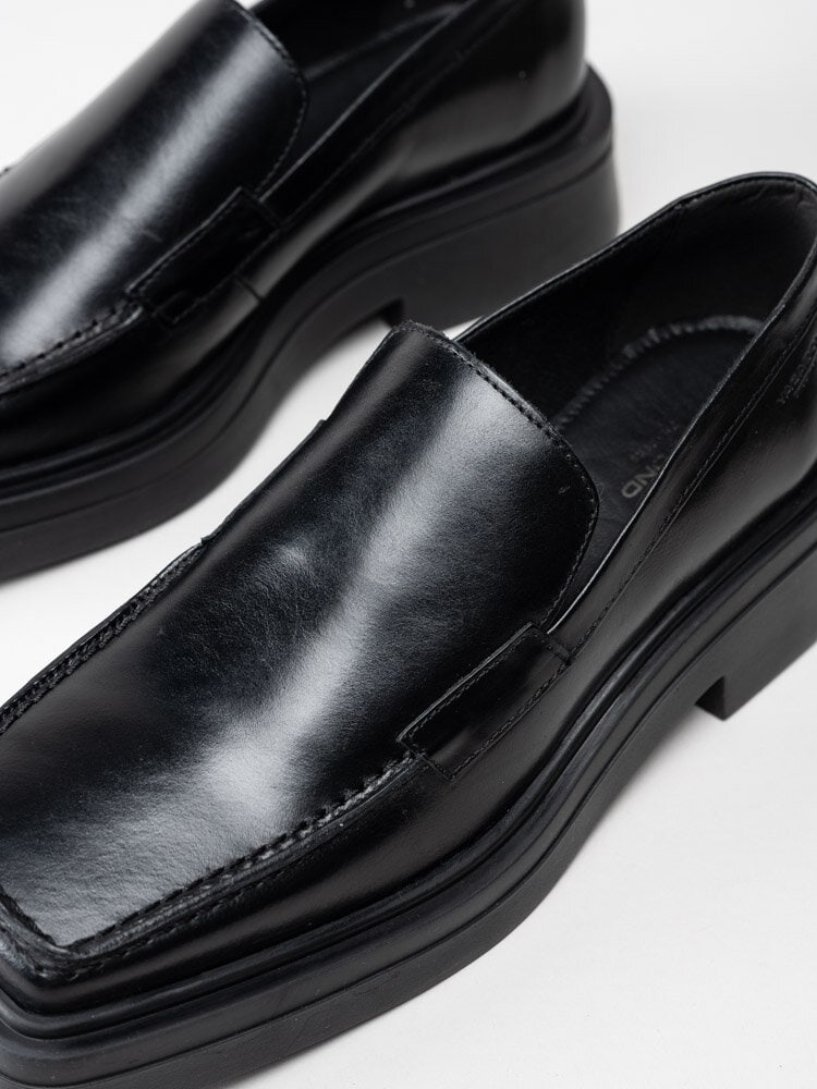 Vagabond - Eyra - Svarta loafers i skinn