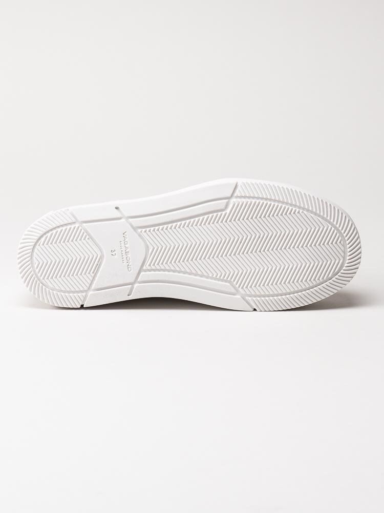 Vagabond - Judy - Vita slip on platåsneakers i skinn