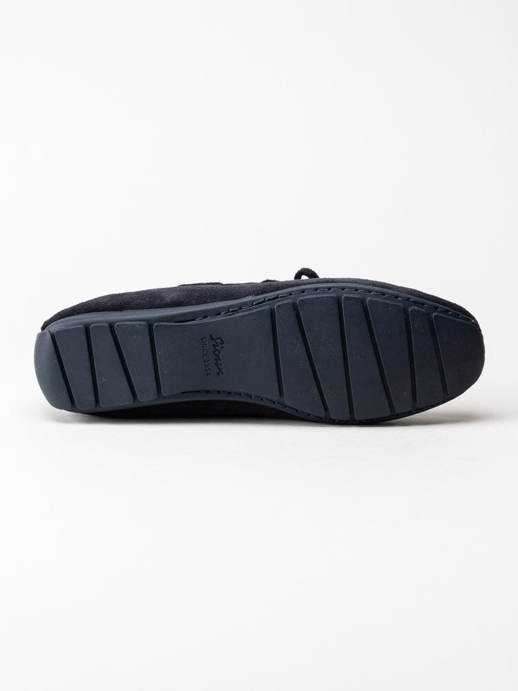 Sioux - Carmona 701 - Marinblå loafers i mocka