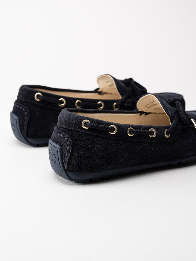 Sioux - Carmona 701 - Marinblå loafers i mocka