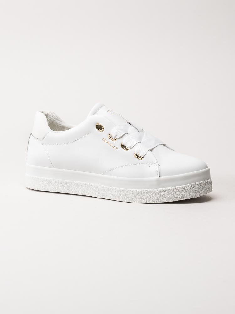 Gant Footwear - Avona - Vita sneakers i skinn